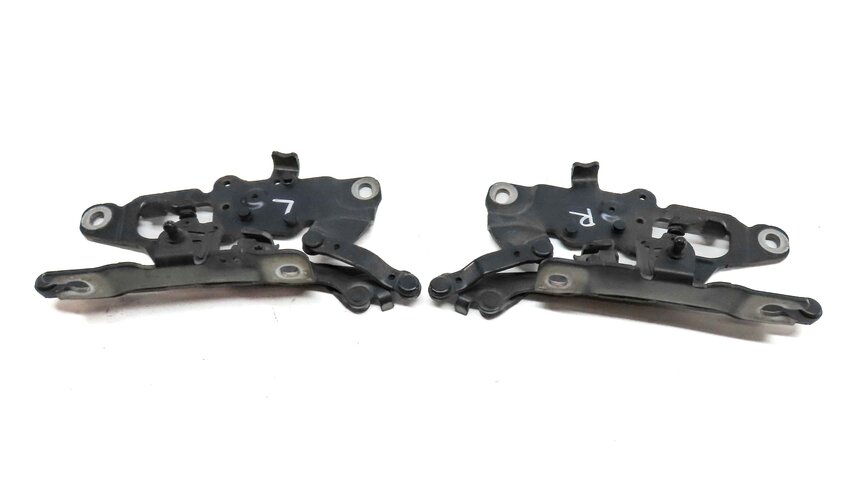 Thumbnail 4: 12-19 BMW 528i 535i 550i 640i 650i M5 M6 (F06 F10) FRONT HOOD HINGE SET (BLUE)