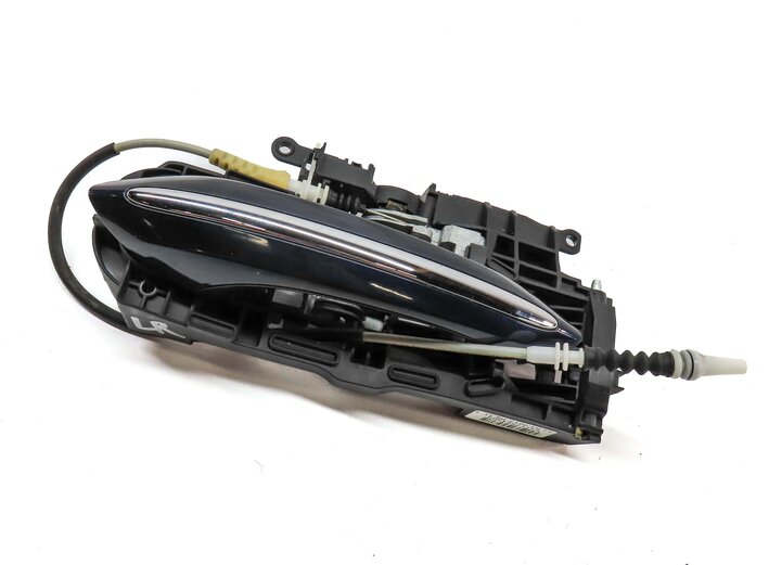 Thumbnail 3: 2011-2016 BMW 528i 535i 550i M5 (F10) LEFT REAR DOOR HANDLE w/ LIGHT (BLUE)