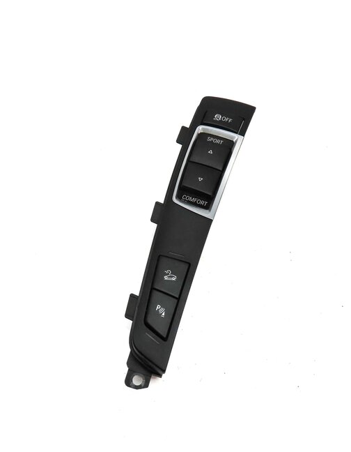 2012 BMW 528i (F10) CENTER CONSOLE TERRAIN TRACTION CONTROL SWITCH BUTTON PANEL
