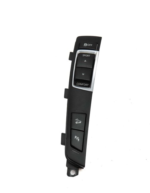Thumbnail 2: 2012 BMW 528i (F10) CENTER CONSOLE TERRAIN TRACTION CONTROL SWITCH BUTTON PANEL