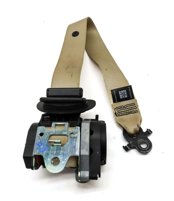 Thumbnail 4: 2011-2016 BMW 528i 535i 550i M5 (F10) RIGHT FRONT SEATBELT RETRACTOR (BEIGE)