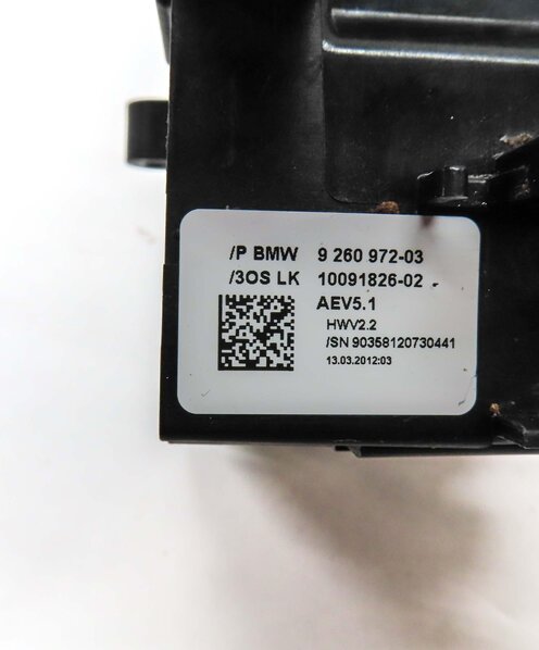 Thumbnail 8: 09-16 BMW 5 7 GT SERIES F01 F07 F10 AUTO TRANSMISSION GEAR SHIFTER SHIFT HANDLE