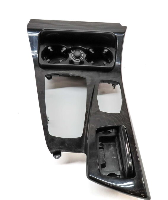 Thumbnail 20: 2012 BMW 528i (F10) FRONT REAR DOOR DASH CONSOLE FINE ASH GRAIN WOOD TRIM SET 7