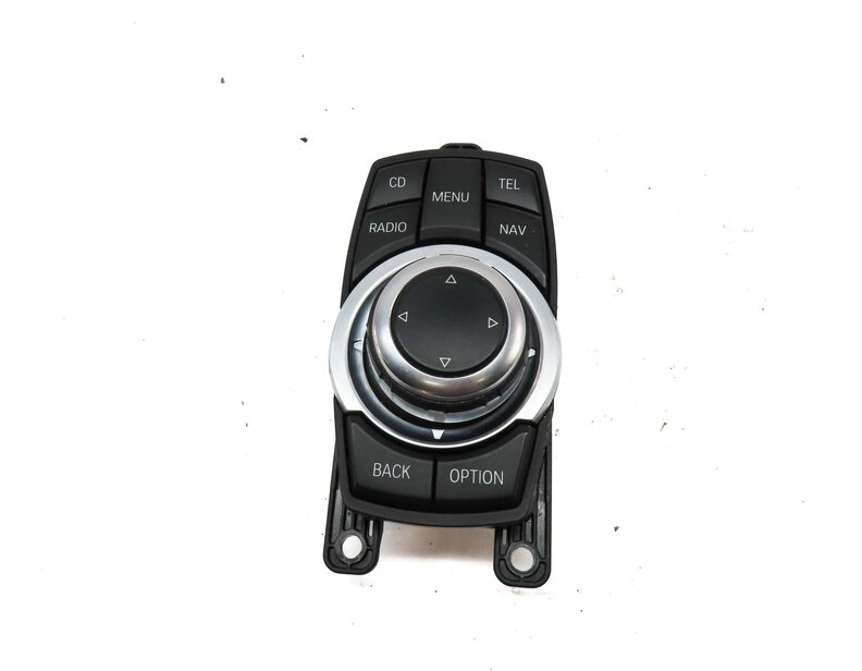 Thumbnail 2: 2012 BMW 528i (F10) FRONT CENTER CONSOLE iDRIVE MEDIA NAVIGATION CONTROL KNOB