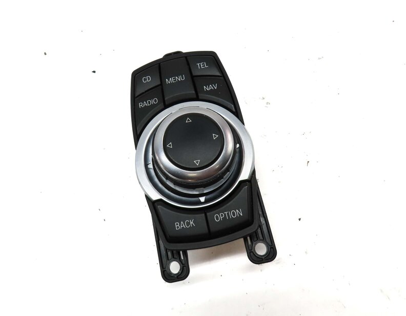 Thumbnail 3: 2012 BMW 528i (F10) FRONT CENTER CONSOLE iDRIVE MEDIA NAVIGATION CONTROL KNOB