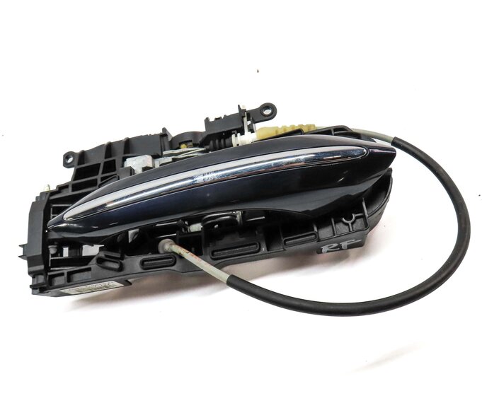 Thumbnail 3: 2011-2016 BMW 528i 535i 550i M5 (F10) RIGHT FRONT DOOR HANDLE w/ LIGHT (BLUE)