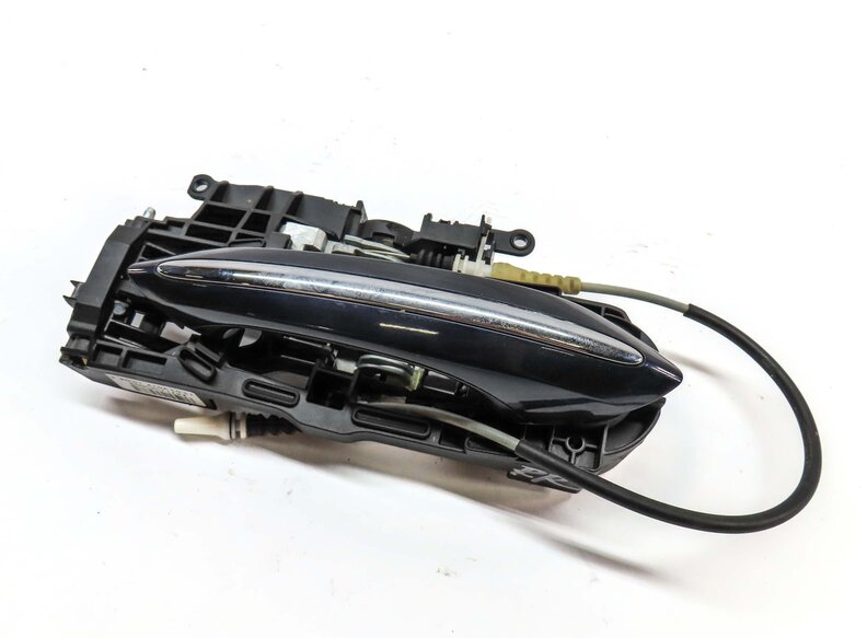 2011-2016 BMW 528i 535i 550i M5 (F10) RIGHT REAR DOOR HANDLE w/ LIGHT (BLUE)