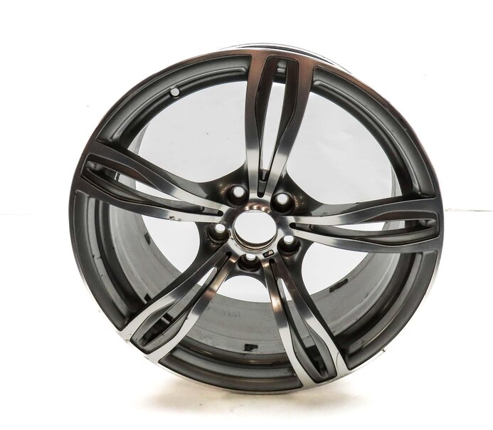 2012-2016 BMW M5 (F10) 20x9 FRONT DOUBLE 5-SPOKE ALUMINUM MACHINE FACE WHEEL RIM