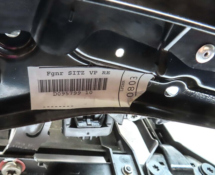 Thumbnail 9: 12-13 BMW M5 F10 FRONT RIGHT PASSENGER ///M SPORT COMFORT SEAT TRACK w/ MOTORS