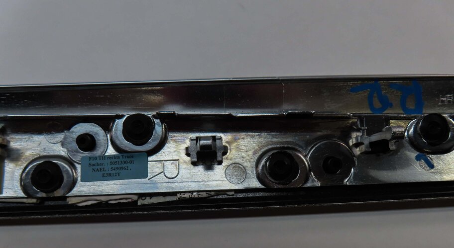 Thumbnail 11: 2013 BMW M5 ///M (F10) DASH & DOOR ALUMINUM TRACE INTERIOR TRIM PANEL SET-6