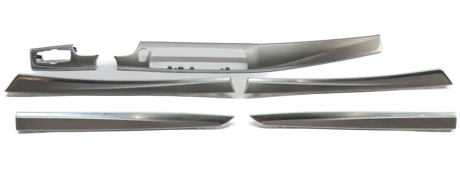 Thumbnail 16: 2013 BMW M5 ///M (F10) DASH & DOOR ALUMINUM TRACE INTERIOR TRIM PANEL SET-6