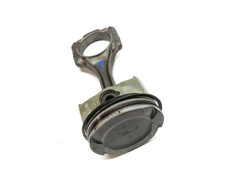 Thumbnail 3: 2013 BMW 6 7 M5 M6 F01 F06 F10 4.4L N63 TURBO ENGINE PISTON & CONNECTING ROD