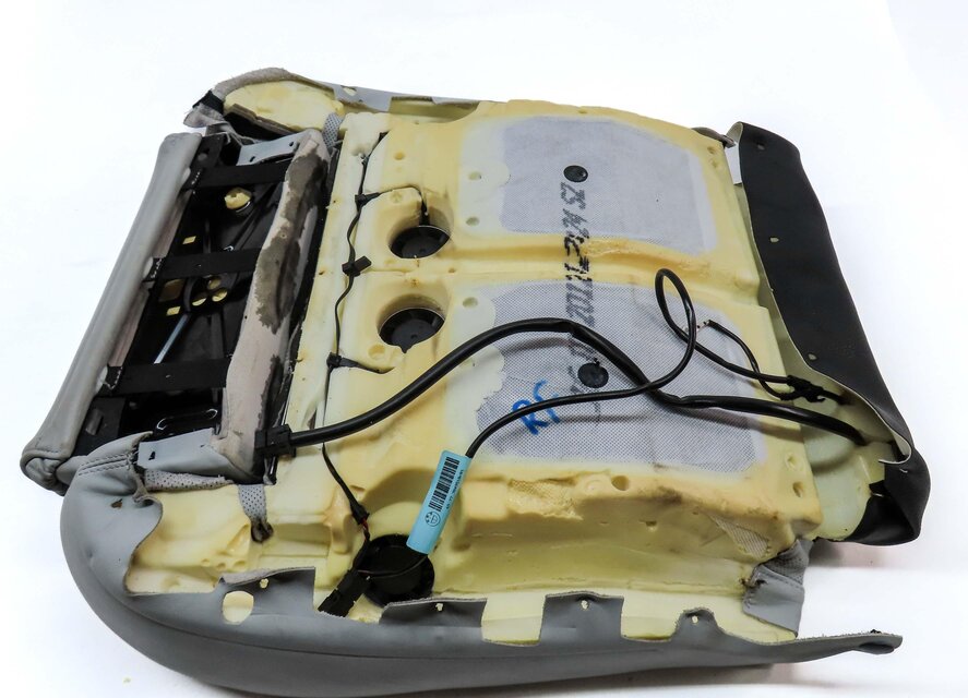 Thumbnail 6: 2013 BMW M5 ///M (F10) PASSENGER LOWER BOTTOM COMFORT SEAT CUSHION (SILVERSTONE)