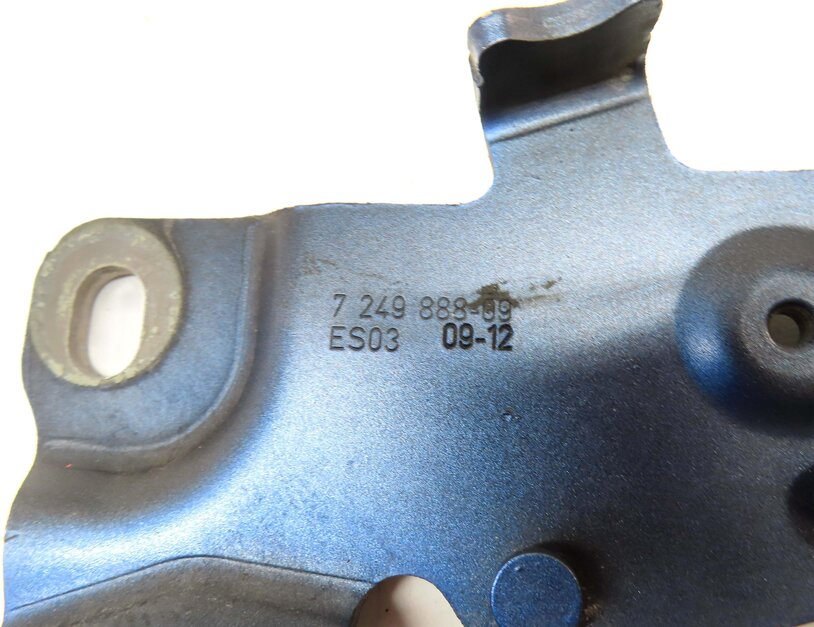 Thumbnail 8: 12-19 BMW 528i 535i 550i 640i 650i M5 M6 (F06 F10) FRONT HOOD HINGE SET (BLUE)