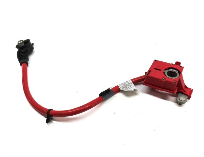 Thumbnail 2: 2013 BMW M5 ///M (F10) POSITIVE BATTERY CABLE SRS BLOWOUT TERMINAL CABLE