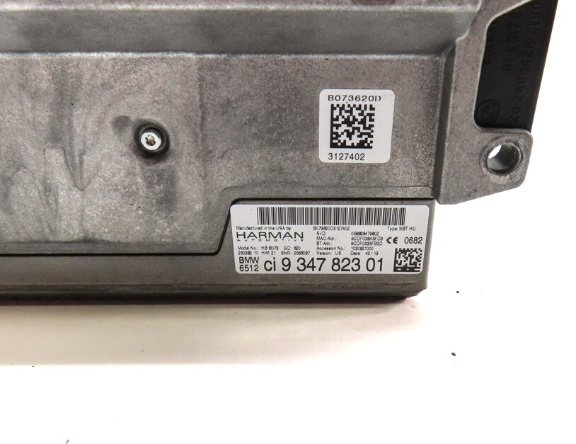 Thumbnail 5: 12-14 BMW 3 5 6 7 M5 M6 X3 (F01 F06 F10 F30) CD DVD NAVIGATION STEREO RECEIVER