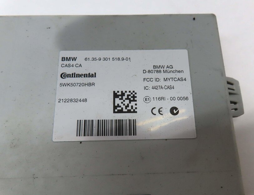 Thumbnail 7: 12-15 BMW M5 M6 ///M (F06 F10 F12 F13) 4.4L S63 ENGINE DME CAS 4 MODULE KEY SET