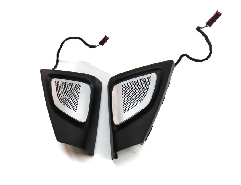 Thumbnail 2: 2013 BMW M5 ///M (F10) BANG & OLUFSEN AUDIO SPEAKER GRILLE TRIM SET-8