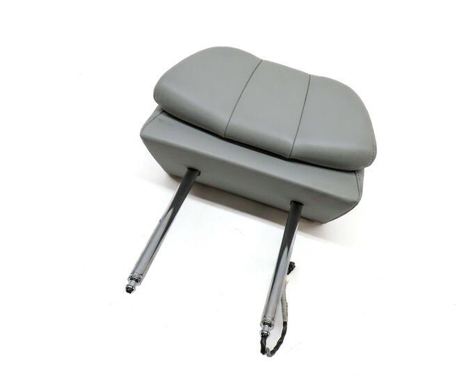 2013 BMW M5 ///M (F10) FRONT LEFT & RIGHT COMFORT SEAT HEADREST SET-2 (SILVER)