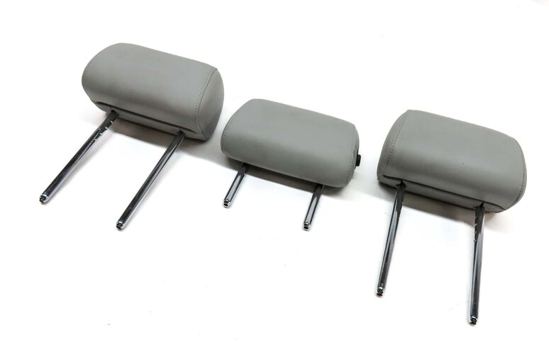 2013-2016 BMW M5 ///M (F10) REAR SEAT LEFT CENTER RIGHT HEADREST SET-3 (SILVER)