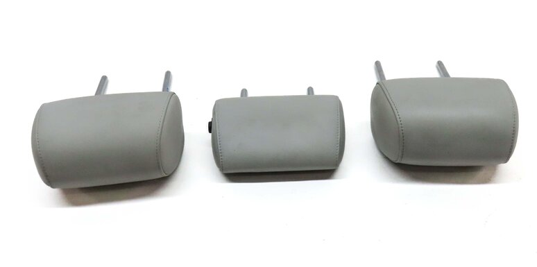 Thumbnail 4: 2013-2016 BMW M5 ///M (F10) REAR SEAT LEFT CENTER RIGHT HEADREST SET-3 (SILVER)