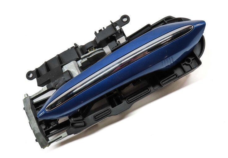 Thumbnail 3: 09-19 BMW 5 6 7 SERIES (F01 F07 F10 F12) RIGHT REAR COMFORT DOOR HANDLE (BLUE)