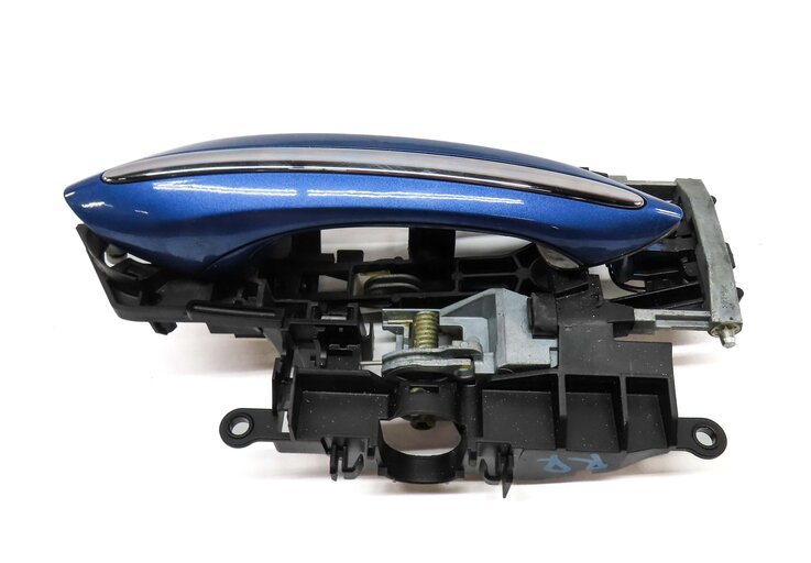 Thumbnail 4: 09-19 BMW 5 6 7 SERIES (F01 F07 F10 F12) RIGHT REAR COMFORT DOOR HANDLE (BLUE)