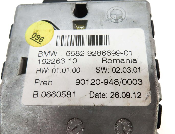 Thumbnail 6: 2010-2013 BMW 5-SERIES (F10) RADIO STEREO GPS NAVIGATION i-DRIVE CONTROL SWITCH