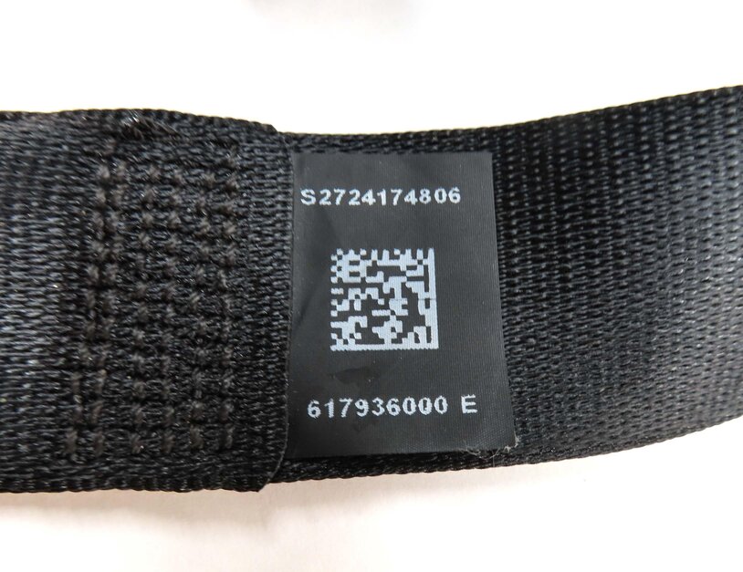 Thumbnail 6: 2011-2016 BMW 528i 535i 550i M5 (F10) RIGHT FRONT SEATBELT RETRACTOR (BLACK)