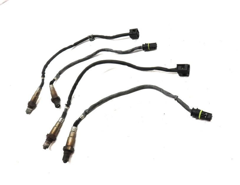 Thumbnail 3: 2013 BMW M5 ///M (F10) PRE POST CAT O2 OXYGEN LAMBDA PROBE SENSOR SET-4