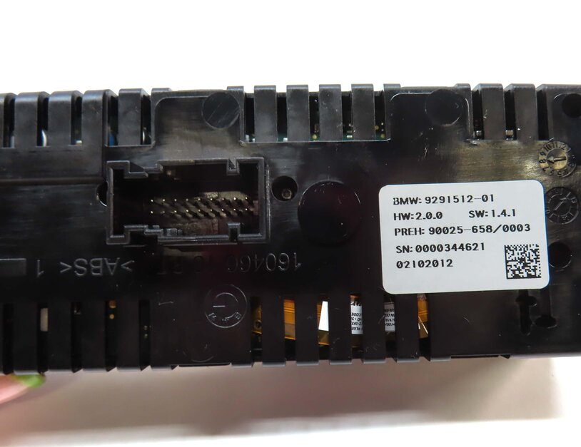 Thumbnail 6: 09-17 BMW 528i 535i 550i 645i 740i 750i 760i (F01 F10) REAR TEMPERATURE CONTROL