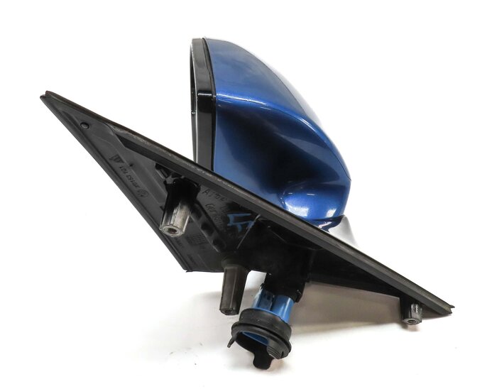 Thumbnail 3: 12-16 BMW M5 (F10) LEFT P-FOLD AUTODIM CAMERA BLIND SPOT DOOR MIRROR (BLUE)