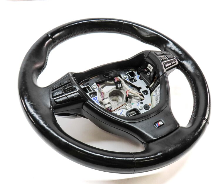 2013-2014 BMW 528i 535i 550i M5 (F10) ///M-SPORT STEERING WHEEL w/ PADDLES