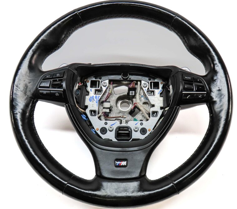 Thumbnail 6: 2013-2014 BMW 528i 535i 550i M5 (F10) ///M-SPORT STEERING WHEEL w/ PADDLES