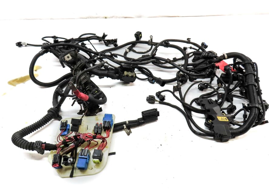 Thumbnail 2: 2013 BMW M5 ///M (F10) 4.4L S63 TWIN TURBO ENGINE WIRE WIRING HARNESS LOOM