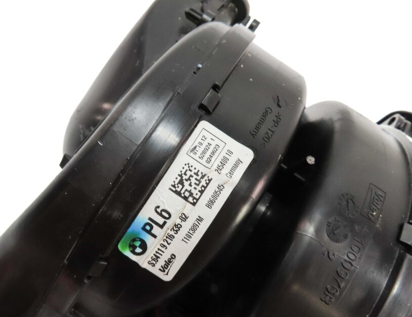 Thumbnail 9: 09-17 BMW 528i 535i 550i 740i 750i M5 (F07 F10) REAR CENTER CONSOLE BLOWER MOTOR
