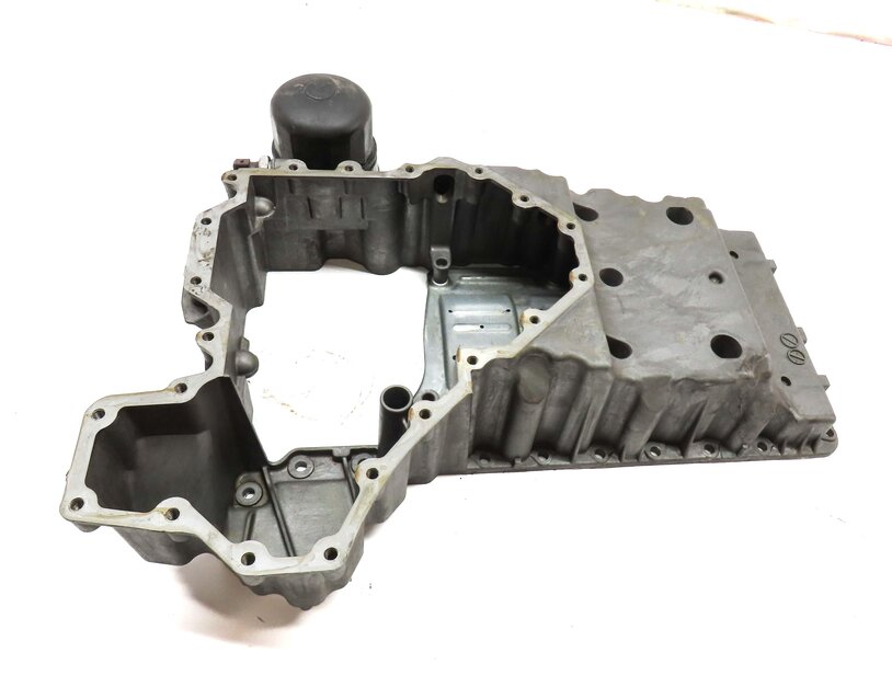 Thumbnail 5: 2012-2019 BMW M5 M6 (F06 F10 F12 F13) 4.4L S63 V8 ENGINE - UPPER OIL PAN CRADLE