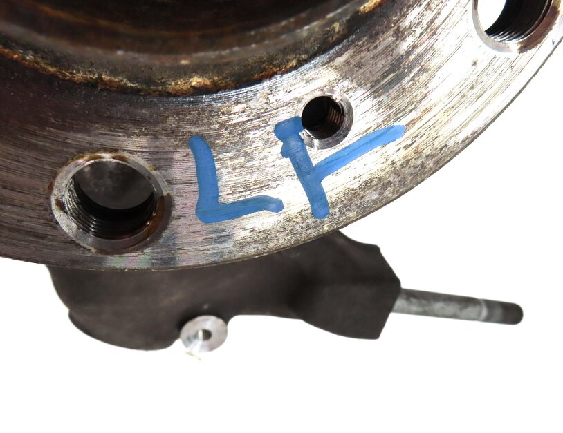 Thumbnail 7: 2012-2019 BMW M5 M6 ///M (F06 F10 F12 F13) LEFT FRONT DRIVER SPINDLE KNUCKLE HUB