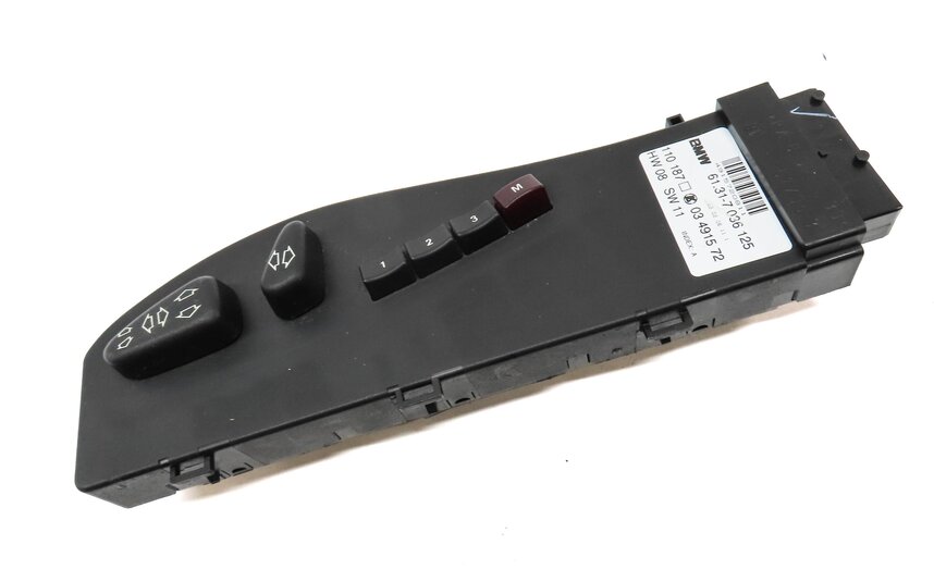 Thumbnail 4: 2006 BMW Z4 CONVERTIBLE ROADSTER (E85) FRONT LEFT DRIVER SEAT ADJUST SWITCH