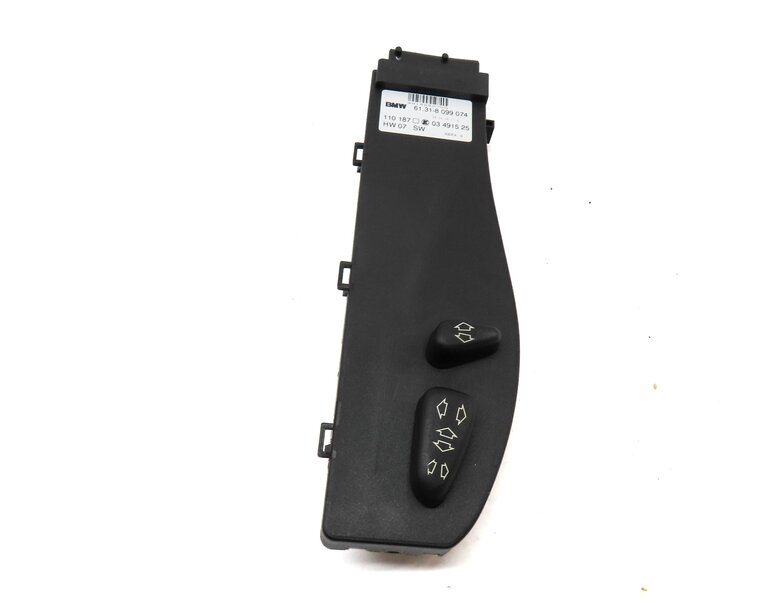 Thumbnail 5: 2006 BMW Z4 CONVERTIBLE ROADSTER (E85) FRONT RIGHT PASSENGER SEAT ADJUST SWITCH
