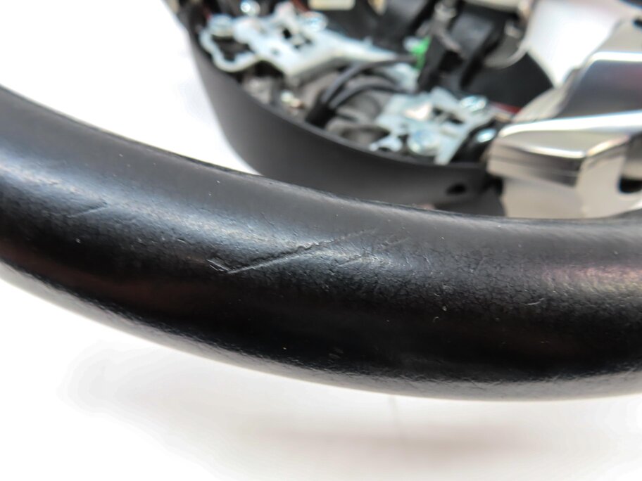 Thumbnail 9: 2003-2006 BMW Z4 (E85) LEFT DRIVER 3-SPOKE SPORT STEERING WHEEL w/ SHIFT PADDLES