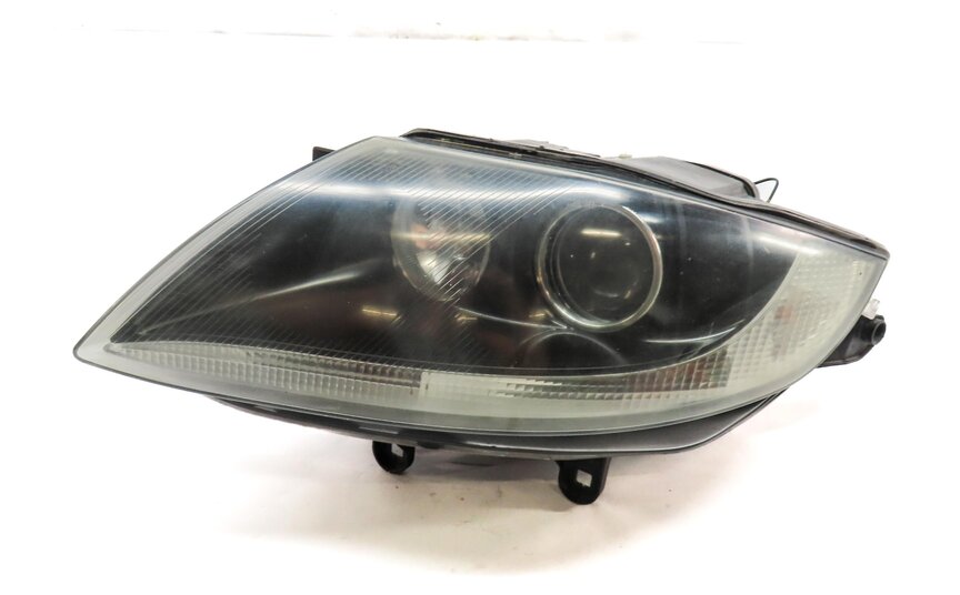 Thumbnail 2: 06-08 BMW Z4 E85 LEFT HALOGEN HEADLIGHT HEAD LIGHT LAMP (CLEAR LENS CHROME TRIM)