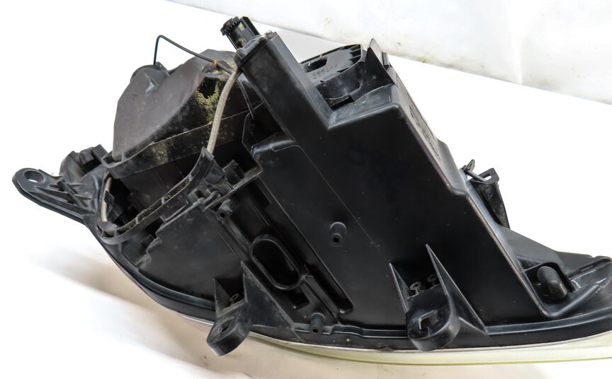 Thumbnail 6: 06-08 BMW Z4 E85 LEFT HALOGEN HEADLIGHT HEAD LIGHT LAMP (CLEAR LENS CHROME TRIM)