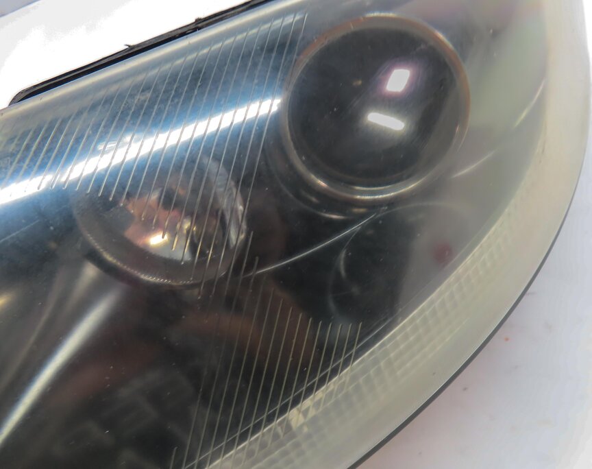Thumbnail 7: 06-08 BMW Z4 E85 LEFT HALOGEN HEADLIGHT HEAD LIGHT LAMP (CLEAR LENS CHROME TRIM)