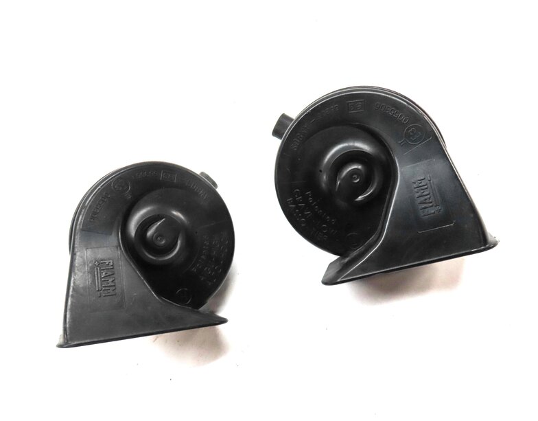 Thumbnail 3: 2003-2008 BMW Z4 (E85) HIGH & LOW TONE NOTE EMERGENCY SAFETY HORN SET (2)