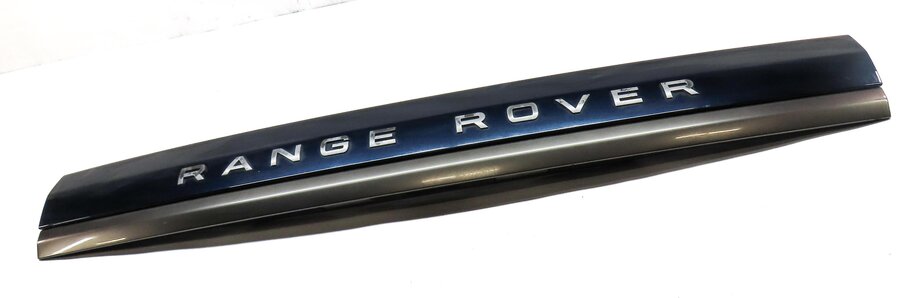 Thumbnail 3: 2012 RANGE ROVER SPORT (L320) REAR TRUNK RELEASE HANDLE LICENSE LIGHT TRIM BLUE