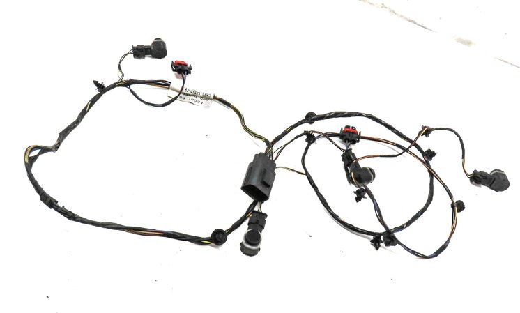 2012 RANGE ROVER SPORT (L320) FRONT PDC PARK SENSOR SET w/ HARNESS (BLACK)