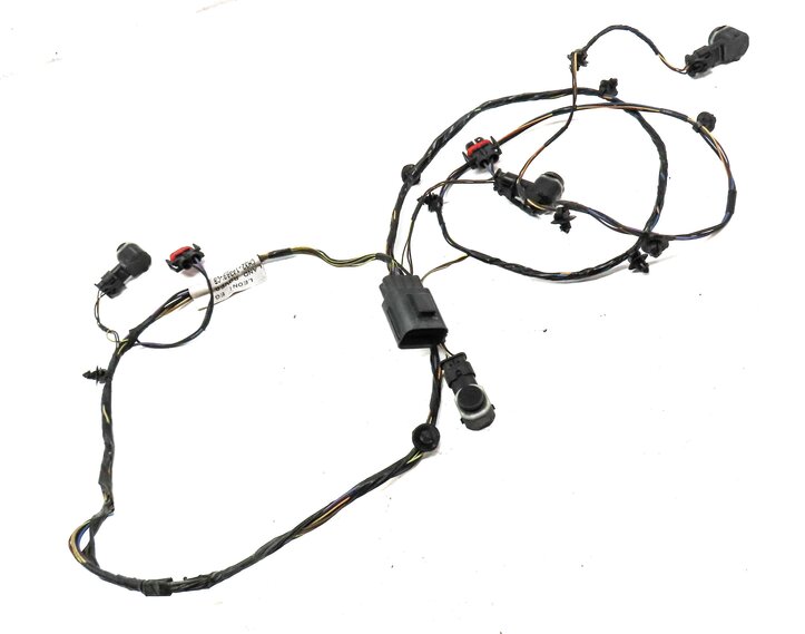 Thumbnail 3: 2012 RANGE ROVER SPORT (L320) FRONT PDC PARK SENSOR SET w/ HARNESS (BLACK)