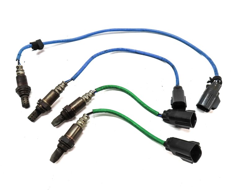 Thumbnail 2: 2012 RANGE ROVER SPORT (L320) PRE POST CAT O2 OXYGEN LAMBDA PROBE SENSOR SET