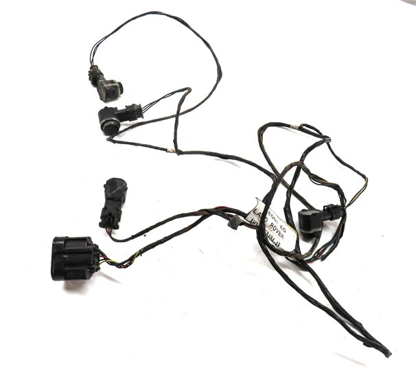 2012 RANGE ROVER SPORT (L320) REAR PDC PARK SENSOR SET w/ HARNESS (BLACK)